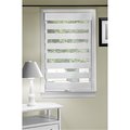 Eyecatcher 32 x 72 in. Cordless Celestial Sheer Double Layered Shade, Linen EY2511621